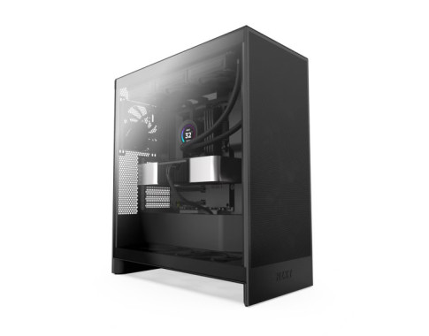 NZXT H7 Flow Black (2024) sur PC Gamer Master au Maroc