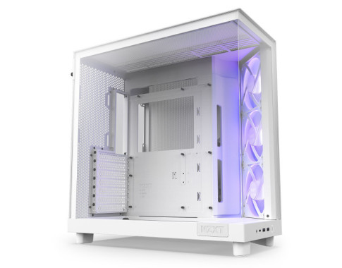NZXT H6 Flow RGB White sur PC Gamer Master au Maroc