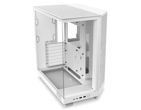 NZXT H6 Flow White sur PC Gamer Master au Maroc