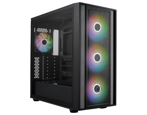 Cooler Master MasterBox 600 Black sur PC Gamer Master au Maroc