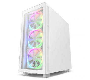 NZXT H7 Elite White sur PC Gamer Master au Maroc