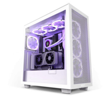 NZXT Vertical GPU Mounting Kit (White) - Boitier Maroc