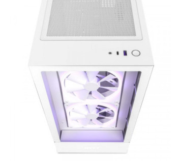 NZXT H5 Elite White - Boitier Maroc