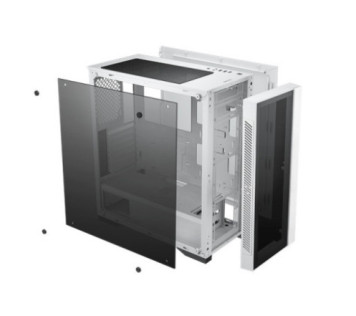 DeepCool MATREXX 55 V3 ADD-RGB 3F (White) - Boitier Maroc