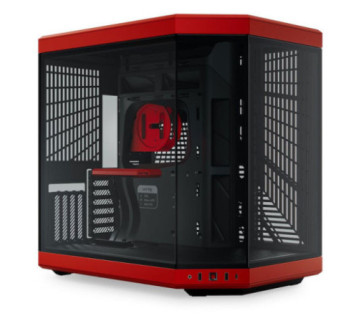 Hyte Y70 (Rouge/Noir) sur PC Gamer Master au Maroc