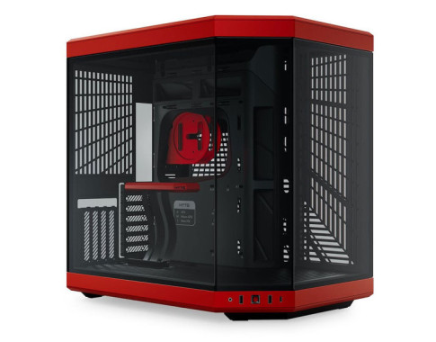 Hyte Y70 (Rouge/Noir) sur PC Gamer Master au Maroc