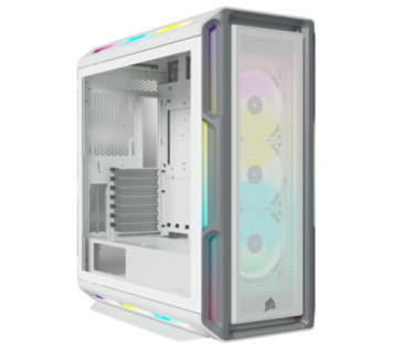 Corsair iCUE 5000T RGB (Blanc) sur PC Gamer Master au Maroc