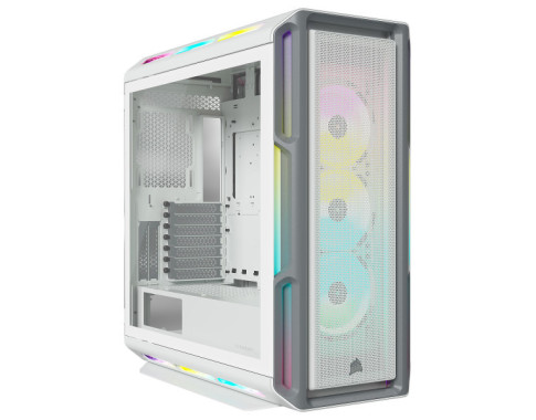 Corsair iCUE 5000T RGB (Blanc) sur PC Gamer Master au Maroc