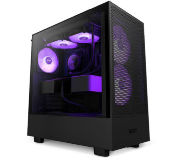 NZXT H5 Flow RGB Black sur PC Gamer Master au Maroc