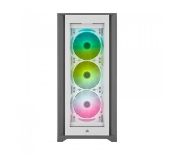 Corsair iCUE 5000X RGB Tempered Glass (Blanc)