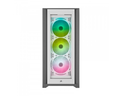 Corsair iCUE 5000X RGB Tempered Glass (Blanc)