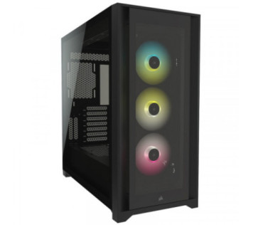 Corsair iCUE 5000X RGB Tempered Glass (Noir) sur PC Gamer Master au Maroc