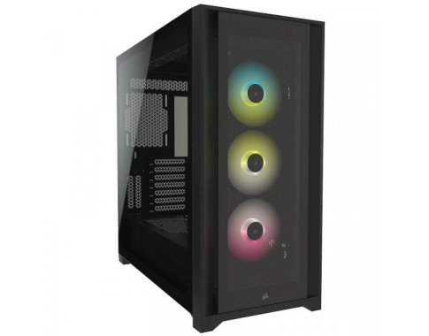 Corsair iCUE 5000X RGB Tempered Glass (Noir) sur PC Gamer Master au Maroc