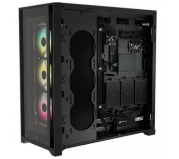 Corsair iCUE 5000X RGB Tempered Glass (Noir) - Boitier Maroc