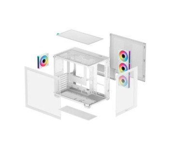 DeepCool CG530 4F Blanc - Boitier Maroc