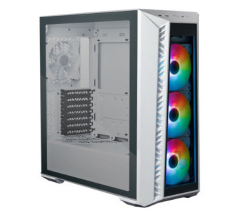 Cooler Master MasterBox 520 ARGB White - Boitier Maroc