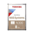Toshiba N300 NAS 3.5" 8TB (HDWG480UZSVA)
