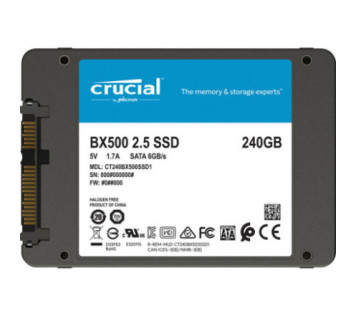 Crucial BX500 2.5" SSD 240GB