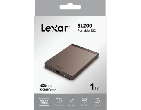 Lexar SL200 SSD 1To sur PC Gamer Master au Maroc