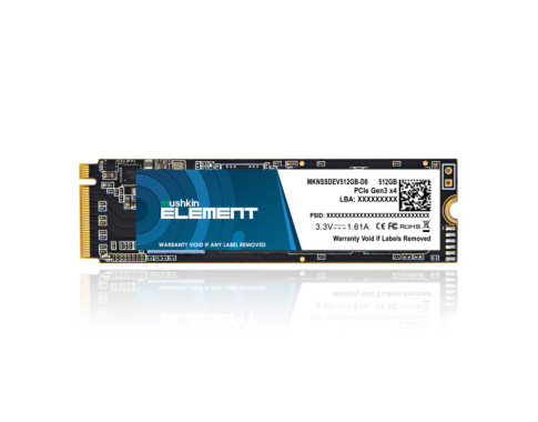Mushkin Element M.2 PCIe NVMe 512GB sur PC Gamer Master au Maroc