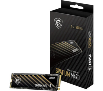 MSI SPATIUM M470 PRO NVMe M.2 1TB sur PC Gamer Master au Maroc