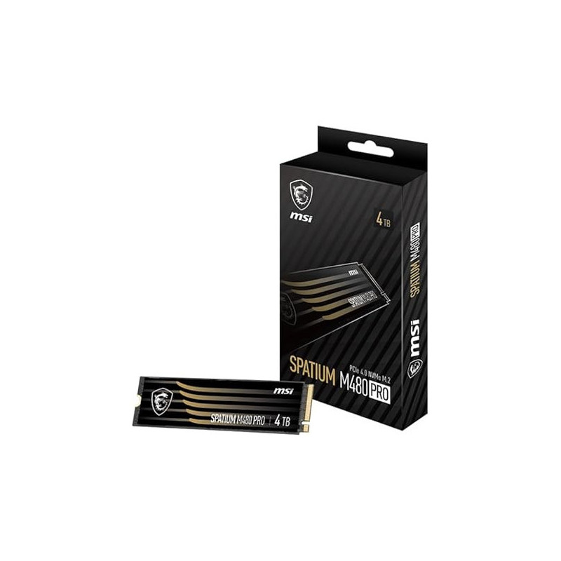 MSI SPATIUM M480 PRO PCIe 4.0 NVMe M.2 4TB