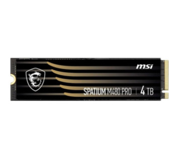 MSI SPATIUM M480 PRO PCIe 4.0 NVMe M.2 4TB