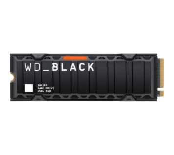 Western Digital SSD WD Black SN850X 4 To - Avec dissipateur (SANS EMBALLAGE) sur PC Gamer Master au Maroc