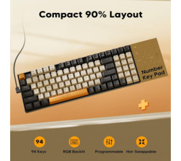Redragon K636 CLO RGB Red Switches - Clavier Maroc