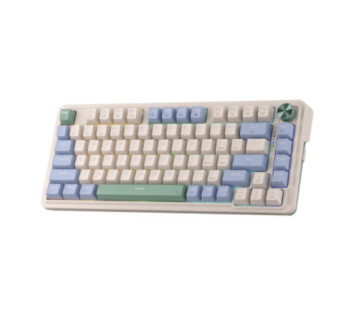 Redragon K673 PRO 75% Wireless RGB Red Switches (Vintage Blue) sur PC Gamer Master au Maroc