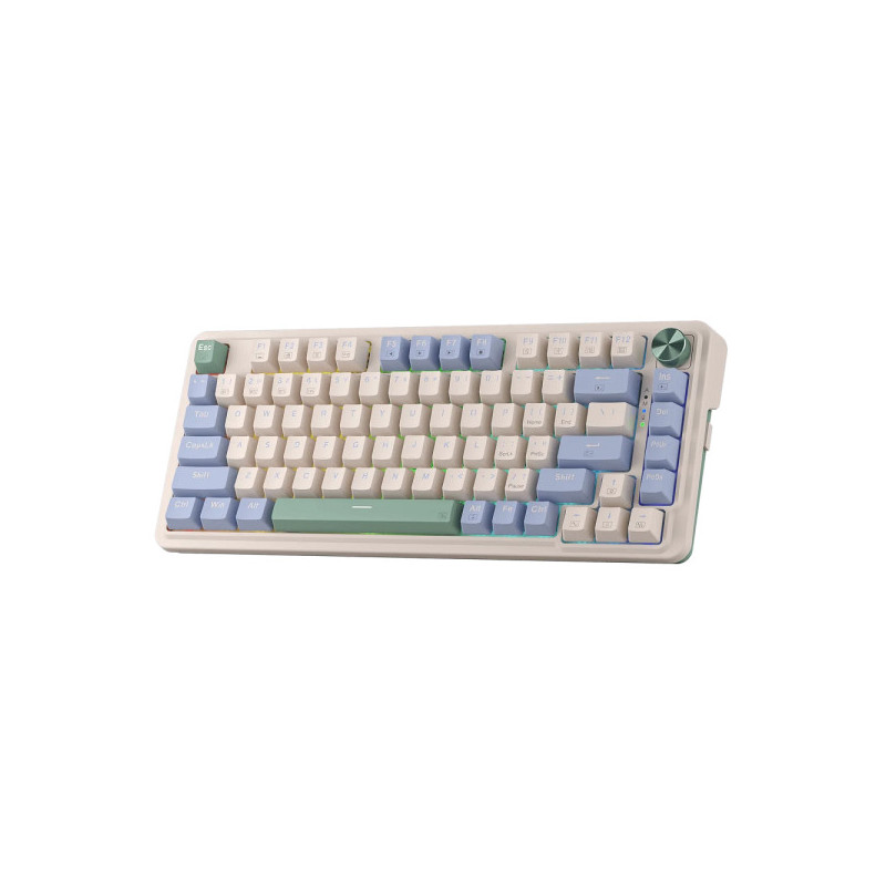 Redragon K673 PRO 75% Wireless RGB Red Switches (Vintage Blue)