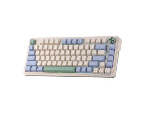 Redragon K673 PRO 75% Wireless RGB Red Switches (Vintage Blue) sur PC Gamer Master au Maroc