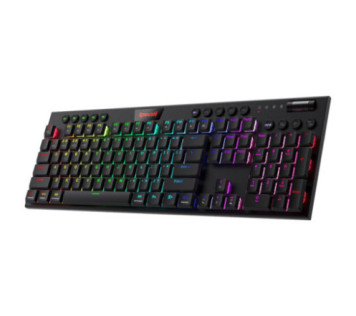 Redragon K618 PRO Wireless Low Profile Red Switches sur PC Gamer Master au Maroc