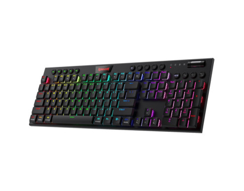 Redragon K618 PRO Wireless Low Profile Red Switches sur PC Gamer Master au Maroc