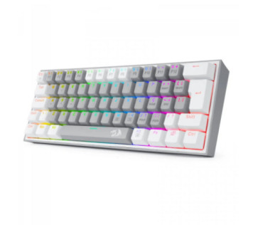 Redragon K617 Fizz 60% RGB Red Switches (Gray/White) sur PC Gamer Master au Maroc