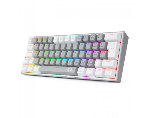 Redragon K617 Fizz 60% RGB Red Switches (Gray/White) sur PC Gamer Master au Maroc