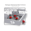 Redragon K617 Fizz 60% RGB Red Switches (Gray/White)