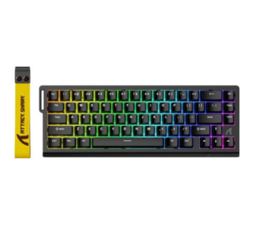 ATTACK SHARK X68 HE BLACK (Magnetic Switch) sur PC Gamer Master au Maroc