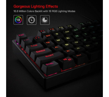 Redragon K582 SURARA RGB (Red Switches) - Clavier Maroc