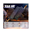 ATTACK SHARK X68 HE BLACK Contour (Magnetic Switch)