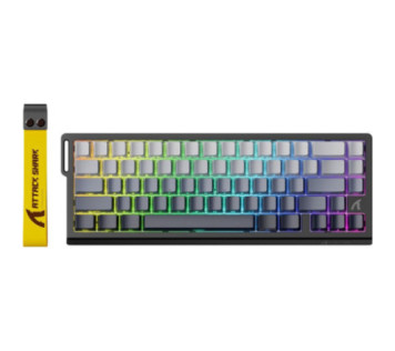 ATTACK SHARK X68 HE Moon Night (Magnetic Switch) sur PC Gamer Master au Maroc