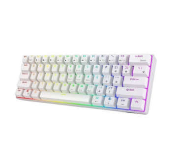 Royal Kludge RK61 Red Switch (White) sur PC Gamer Master au Maroc