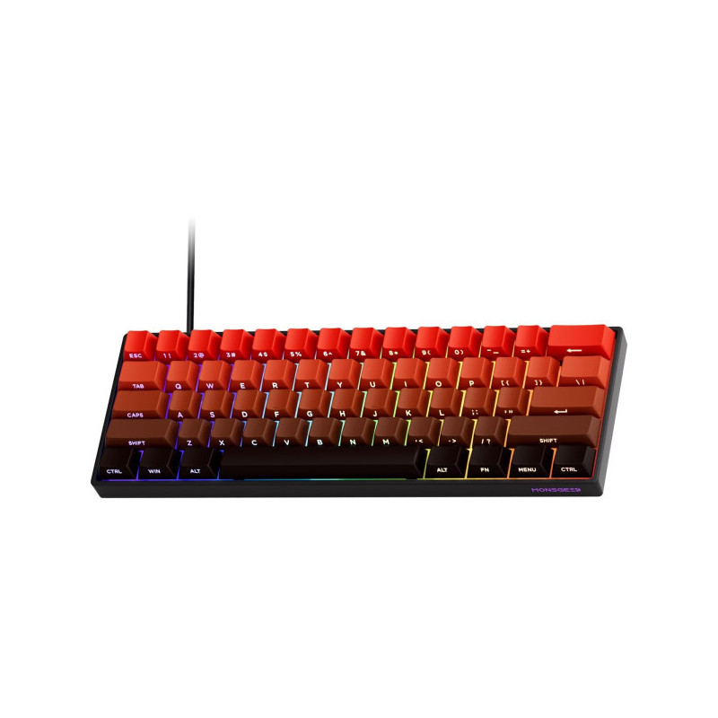 MonsGeek FUN60 Pro RED (Magnetic Switch)