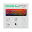 MonsGeek FUN60 Pro RED (Magnetic Switch)