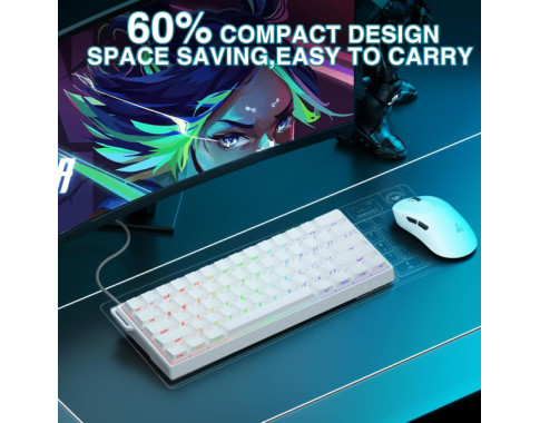 Aula WIN60 HE WHITE (Magnetic Switch)
