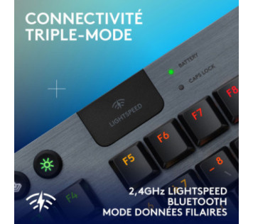 Logitech G G915X TKL Lightspeed Noir (US Qwerty) - Clavier Maroc