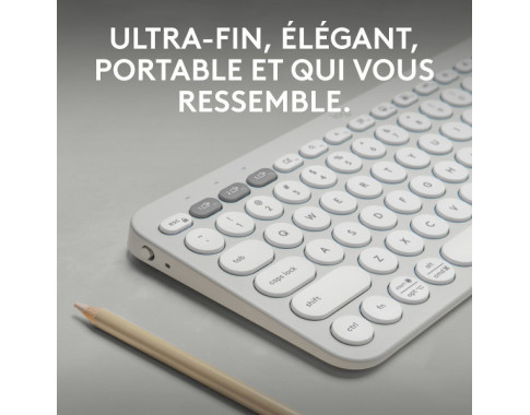Logitech Pebble Keys 2 K380s (White)