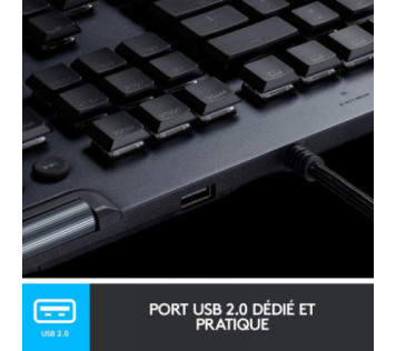 Logitech G G815 Carbon (Tactile Version) - Clavier Maroc