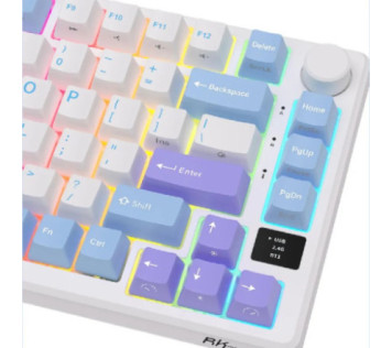 Royal Kludge RKM75 (Taro Milk ) - Clavier Maroc
