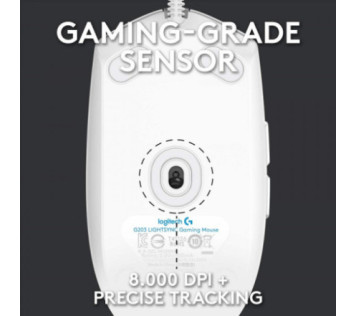 Logitech G102 LightSync RGB (Blanc) - Souris Maroc